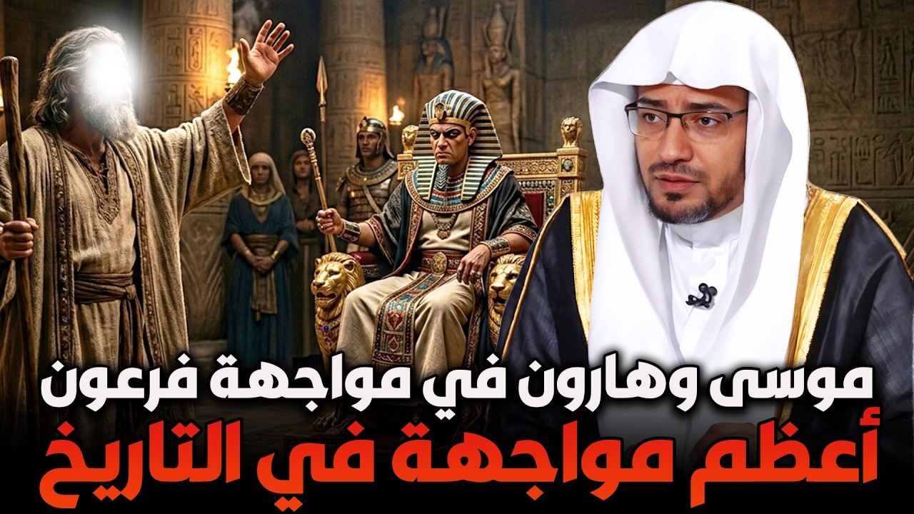 موسى وهارون في مواجهة فرعون | أعظم مواجهة في التاريخ | الشيخ صالح المغامسي