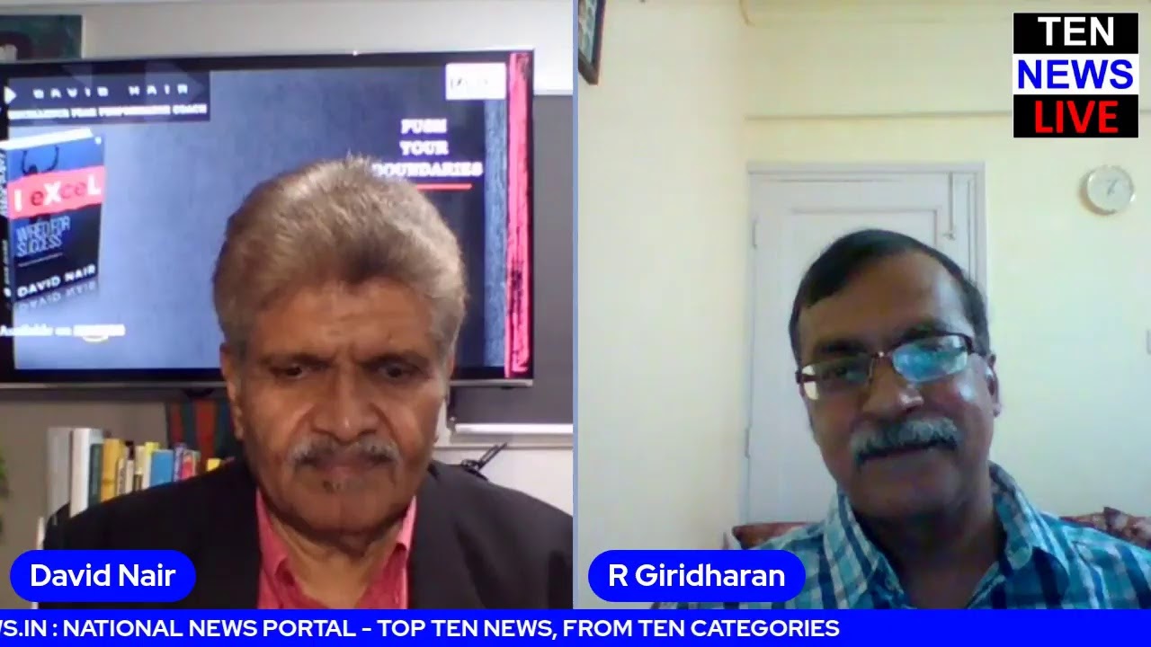 Ten News Live A Discourse :  Man of many shades and trades | David Nair On Air