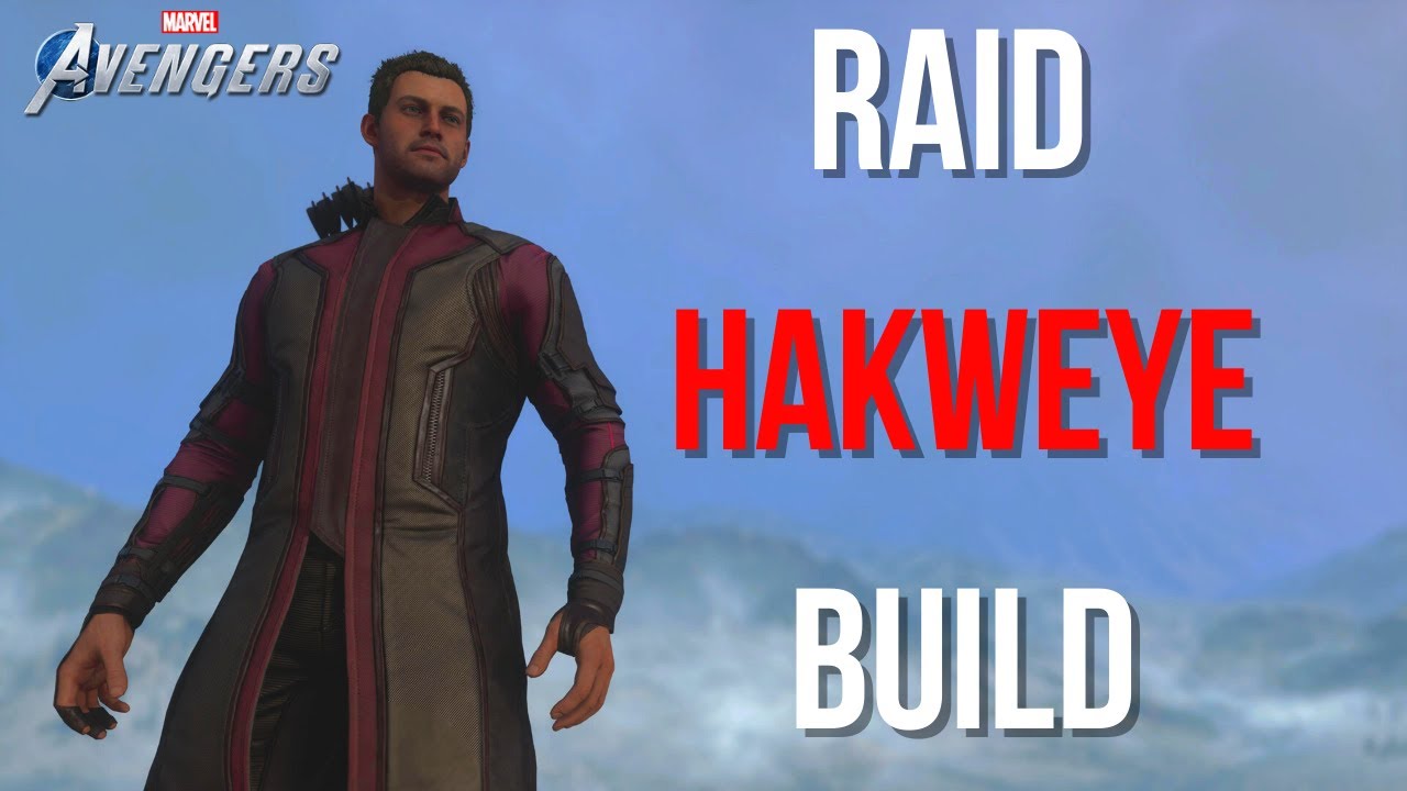 BEST HAWKEYE BUILD FOR THE KLAW RAID!!! MELT EVERYTHING | MARVEL'S AVENGERS BEST RAID BUILD