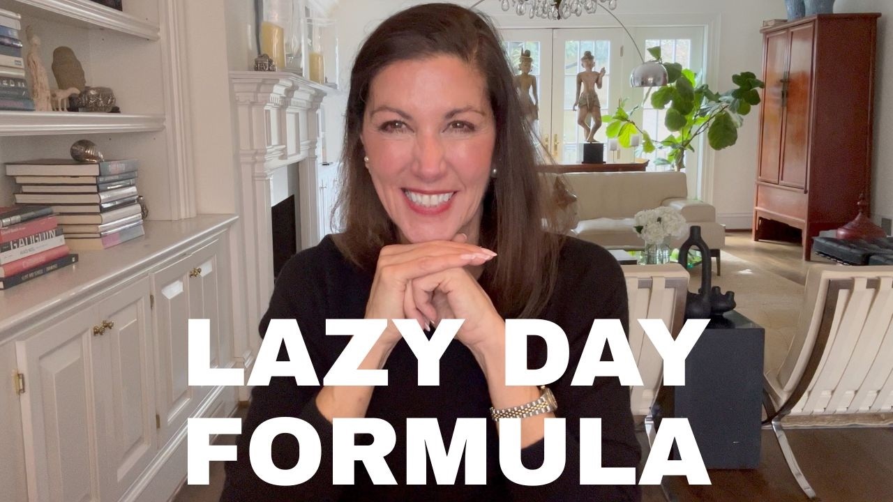 LOOK  ELEGANT FAST - 5 MINUTE LAZY DAY HACK!