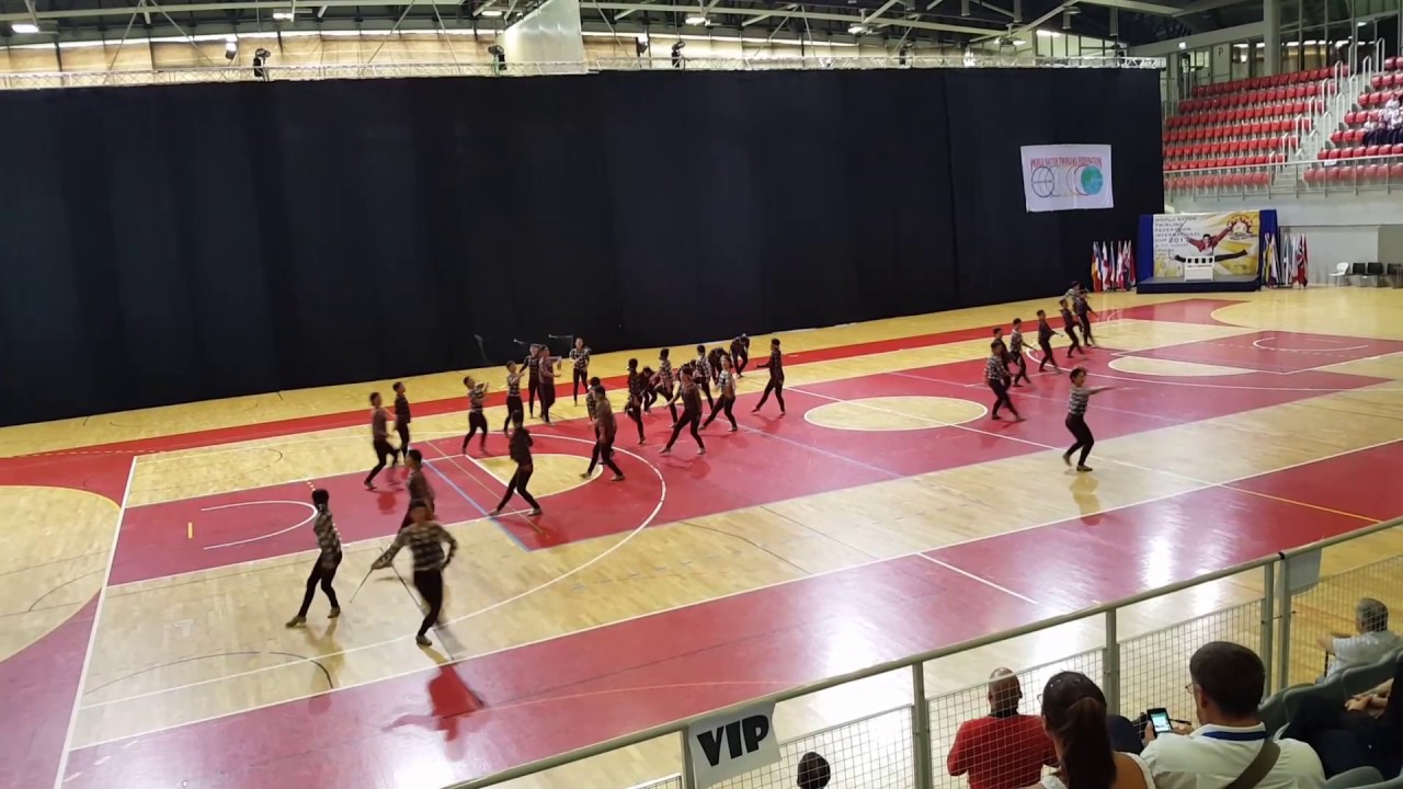 Whip nae nae baton style Japanese artistic group international cup 2017