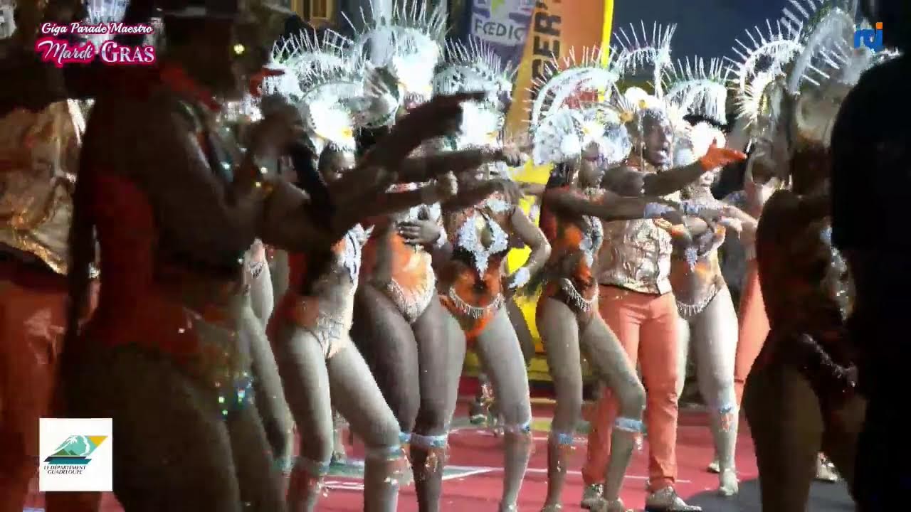 Grande parade du mardi Gras à Basse Terre