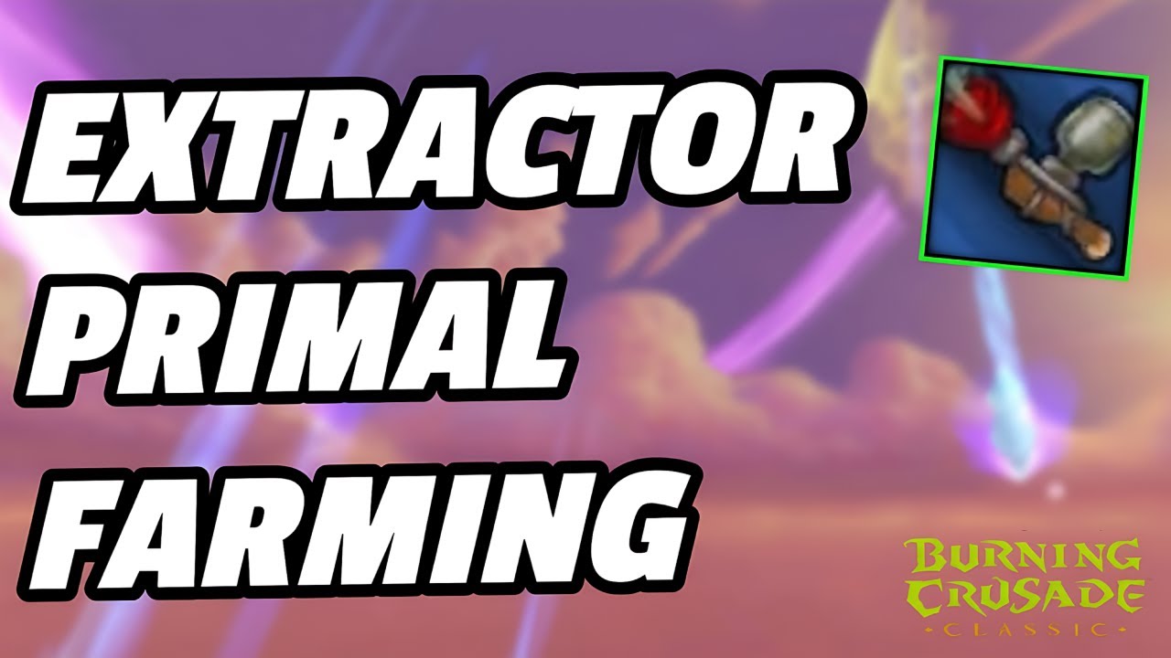 WoW TBC Engineering Mote Extractor Gas Clouds Farming Guide