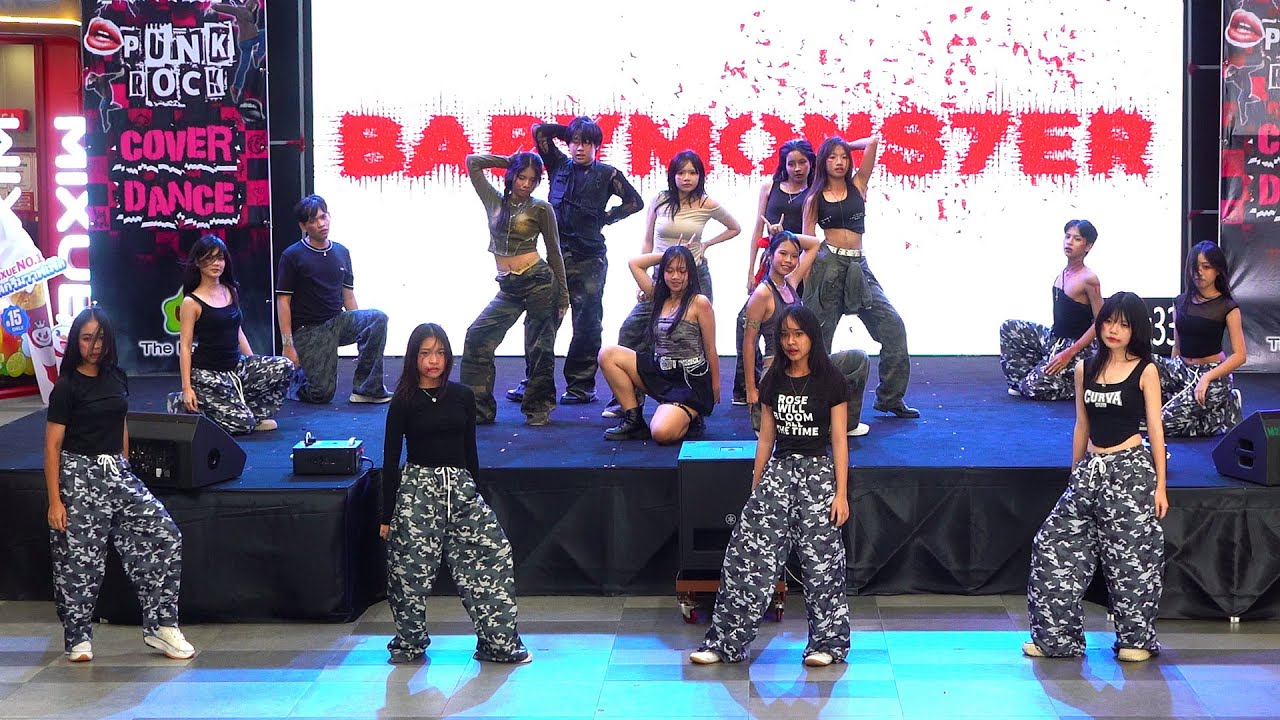 250809 NOMYBAB cover BABYMONSTER - MONSTERS+SHEESH @The Fourth Punk & Rock Cover Dance 2025