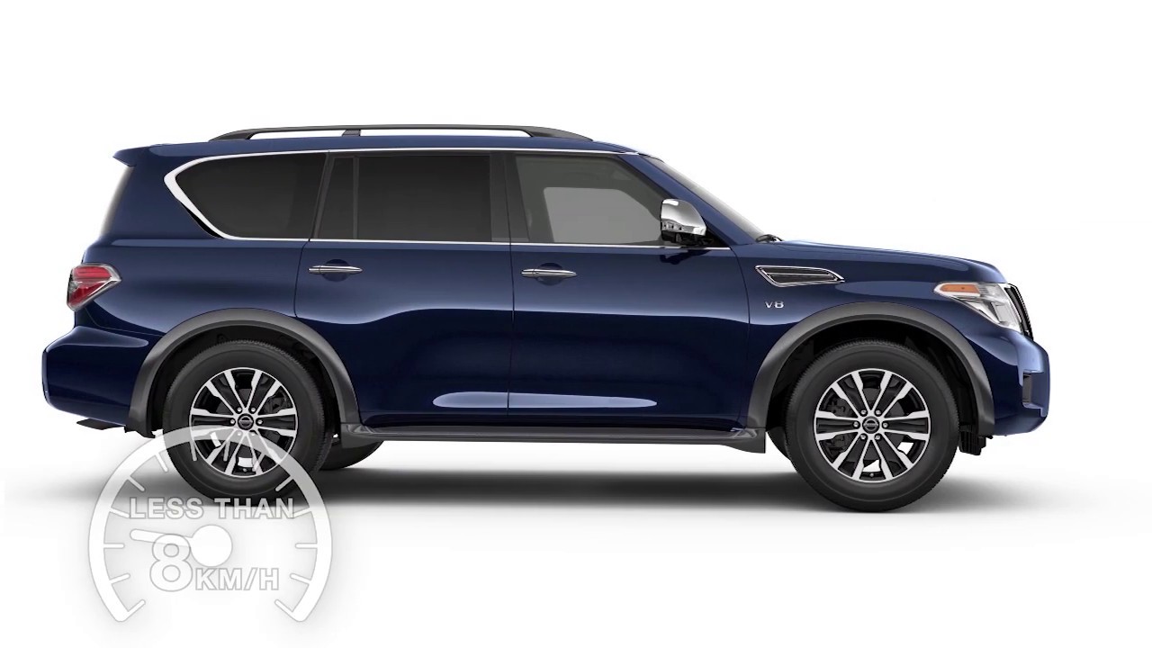 Nissan &mdash; Система предотвращения столкновений при движении задним ходом (BCI)