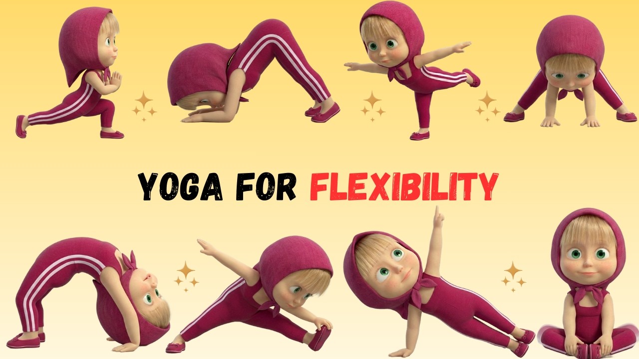 23 Fun Yoga Poses for Kids | Easy Kids Yoga with Timer | Yoga For Flexibility | #yoga