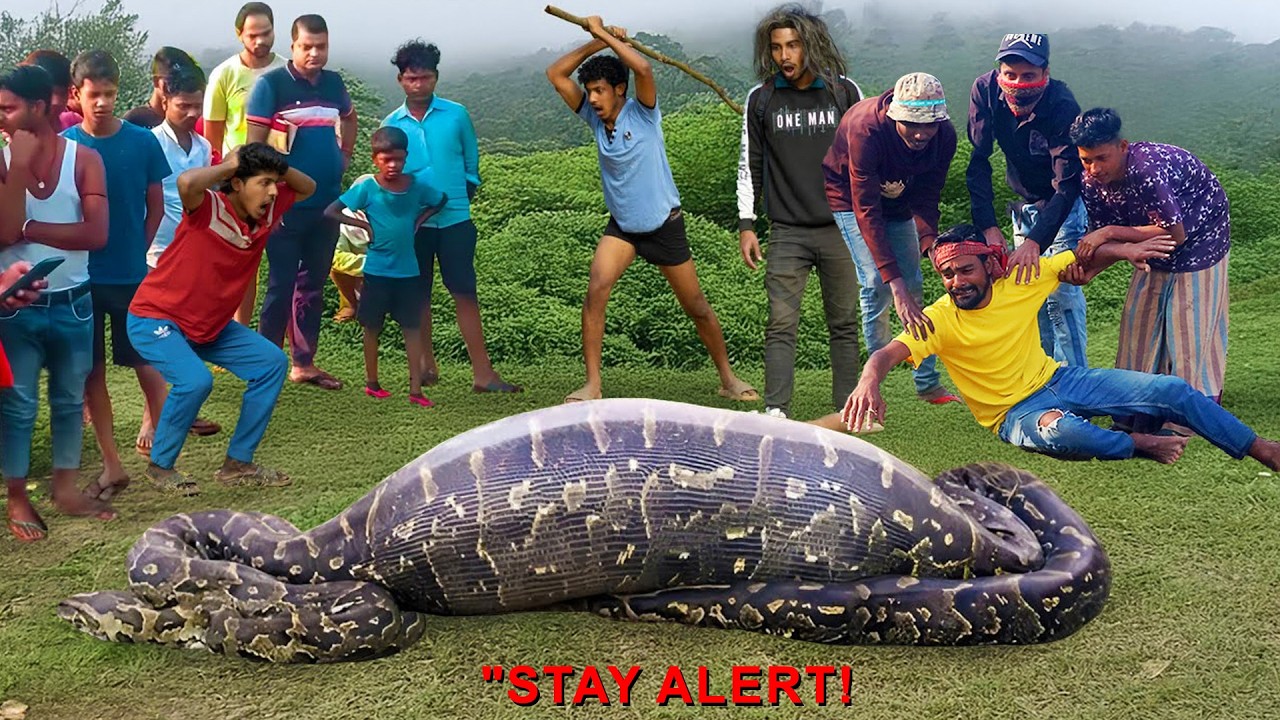 Anaconda Sanke Attack On Village Boy In Swamp | Anaconda Snake Attack Boys In Forest | Anaconda 2
