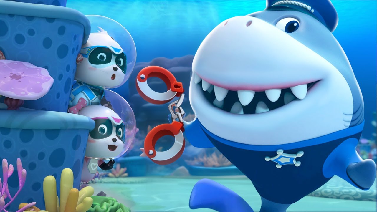 Police Shark Baby Shark | Super Rescue Team |  Kids Cartoons | BabyBus TV