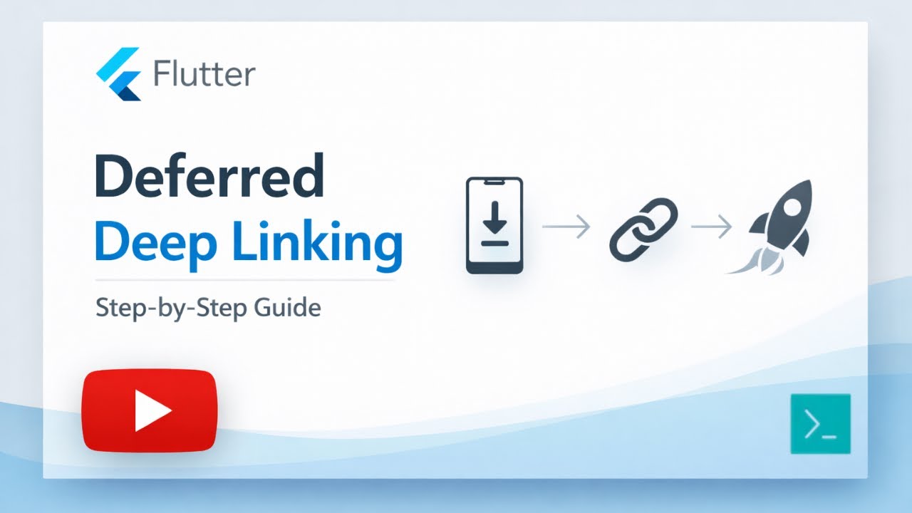 Flutter Deferred Deep Links Setup Guide || 5 min setup step by step 2026