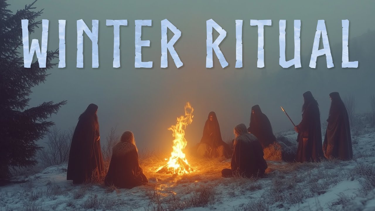 Сквозь Снег и Пламя: Шаманские Ритмы Зимней Церемонии