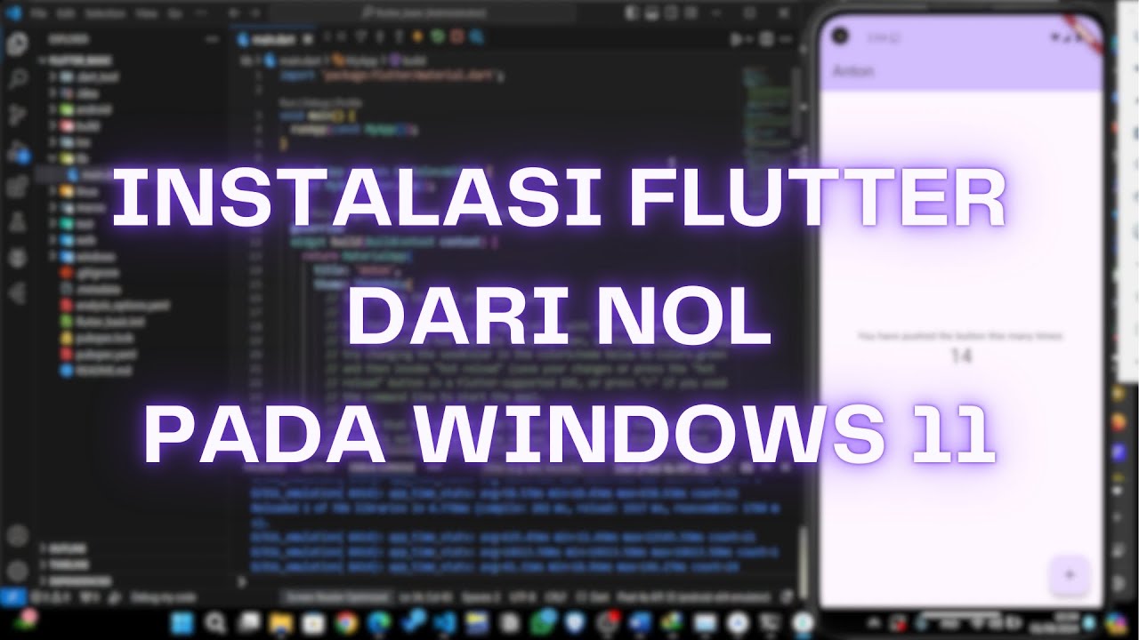 Cara Install Flutter dari NOL pada Windows 11