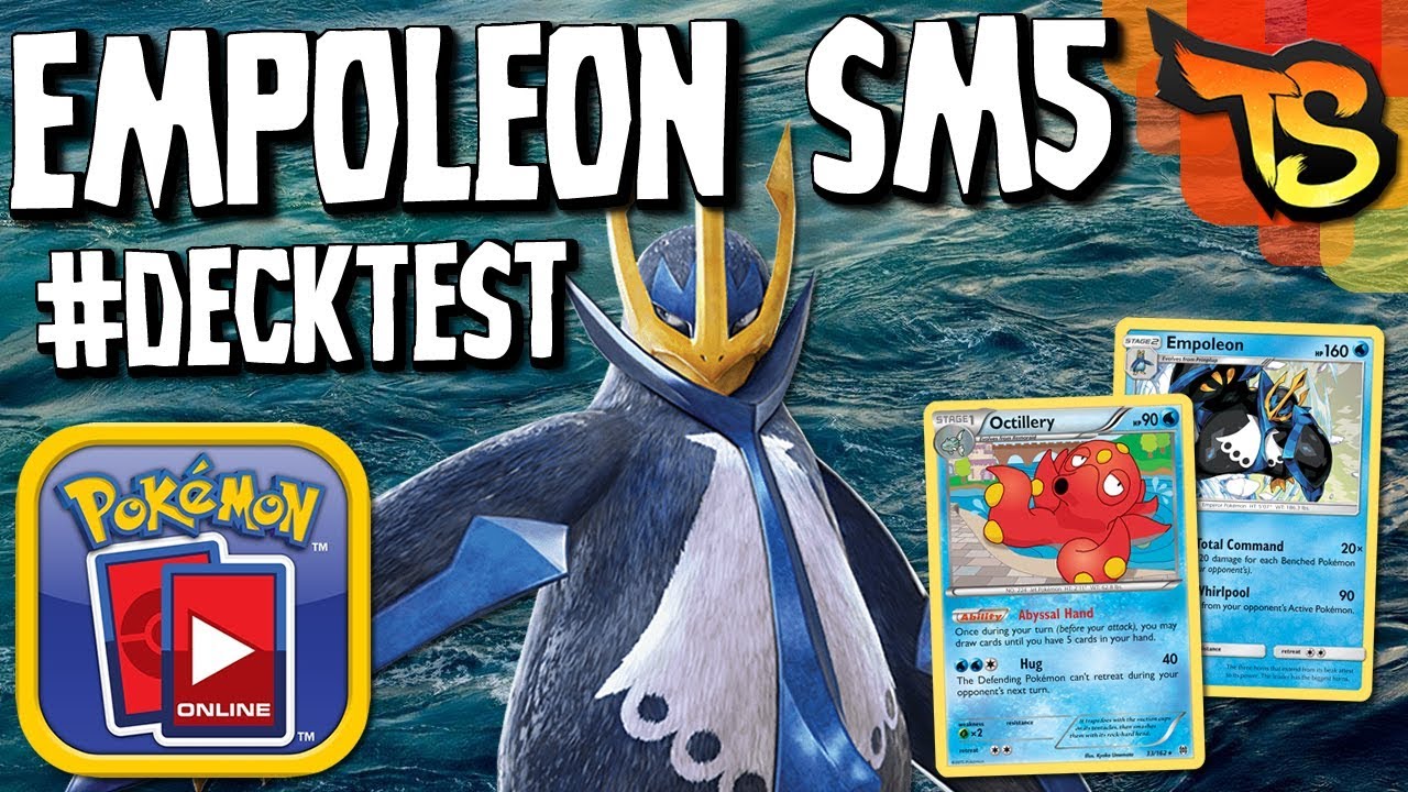 ✪ Pok&eacute;mon TCG - Empoleon SM5 Deck! #DECKTEST