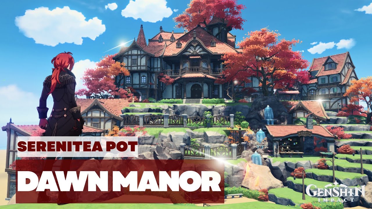 Dawn Manor (W/ ID) || Serenitea pot