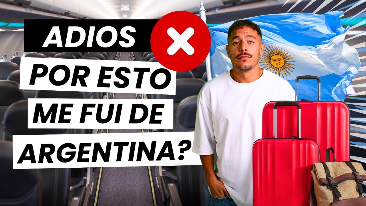 ¿POR QUÉ me fuí de ARGENTINA? 🇦🇷 😱 | Emigré a ESPAÑA e ITALIA