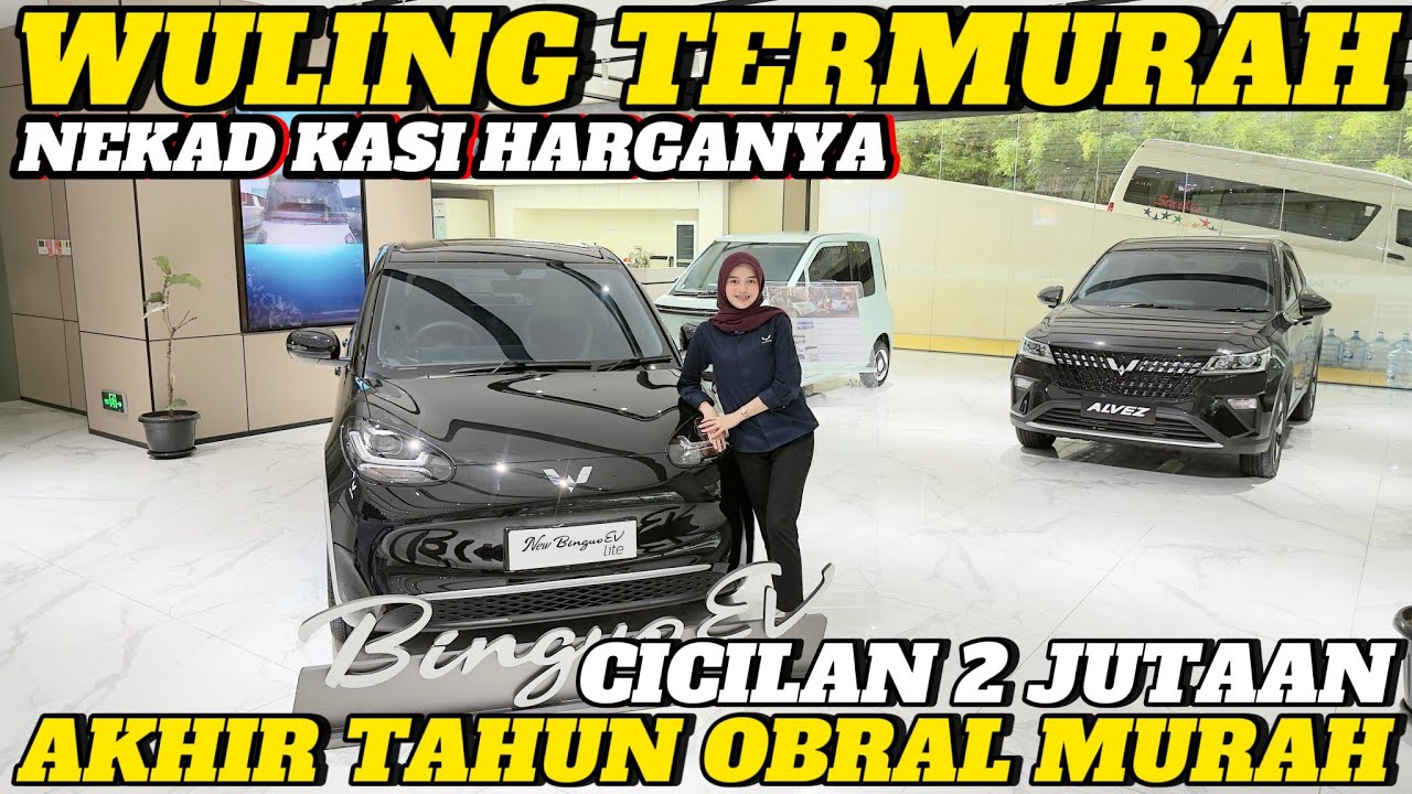 WULING NEKAD‼️HARGA AKHIR TAHUN MURAH BGT‼️Cicilan 2 jutaan tanpa bunga. 