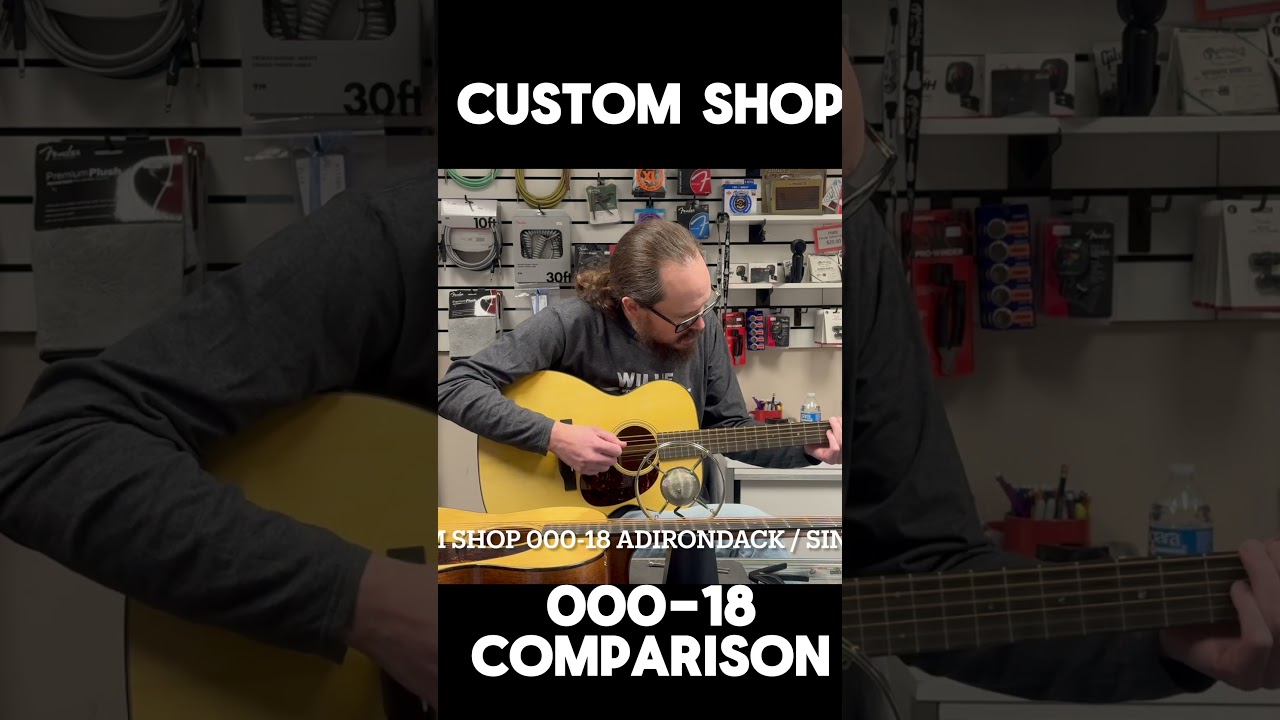 2x MARTIN CUSTOM SHOP 000-18🔥FULL DEMO OUT TONIGHT #martinguitar #acousticguitar #guitarshop