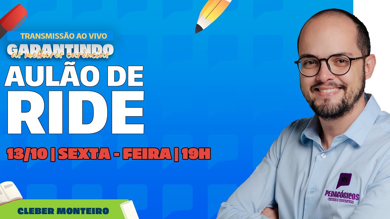 Aul&atilde;o de Ride - Cleber Monteiro