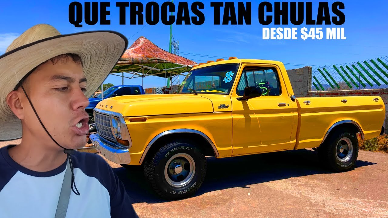 🔥Trocas MUY Chulas desde $45 mil, trocas de chamba de lamina, Tianguis Autos Actopan !