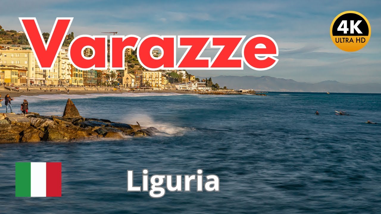 Varazze, Italy 🇮🇹 4K Walking Tour - October 2024