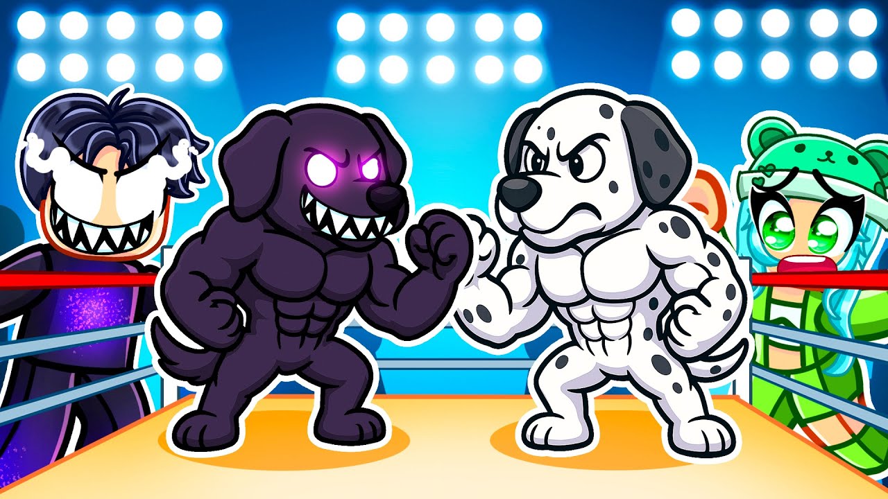 Becoming DARK ANDY In TRAIN DOG TO FIGHT SIMULATOR! (Roblox)