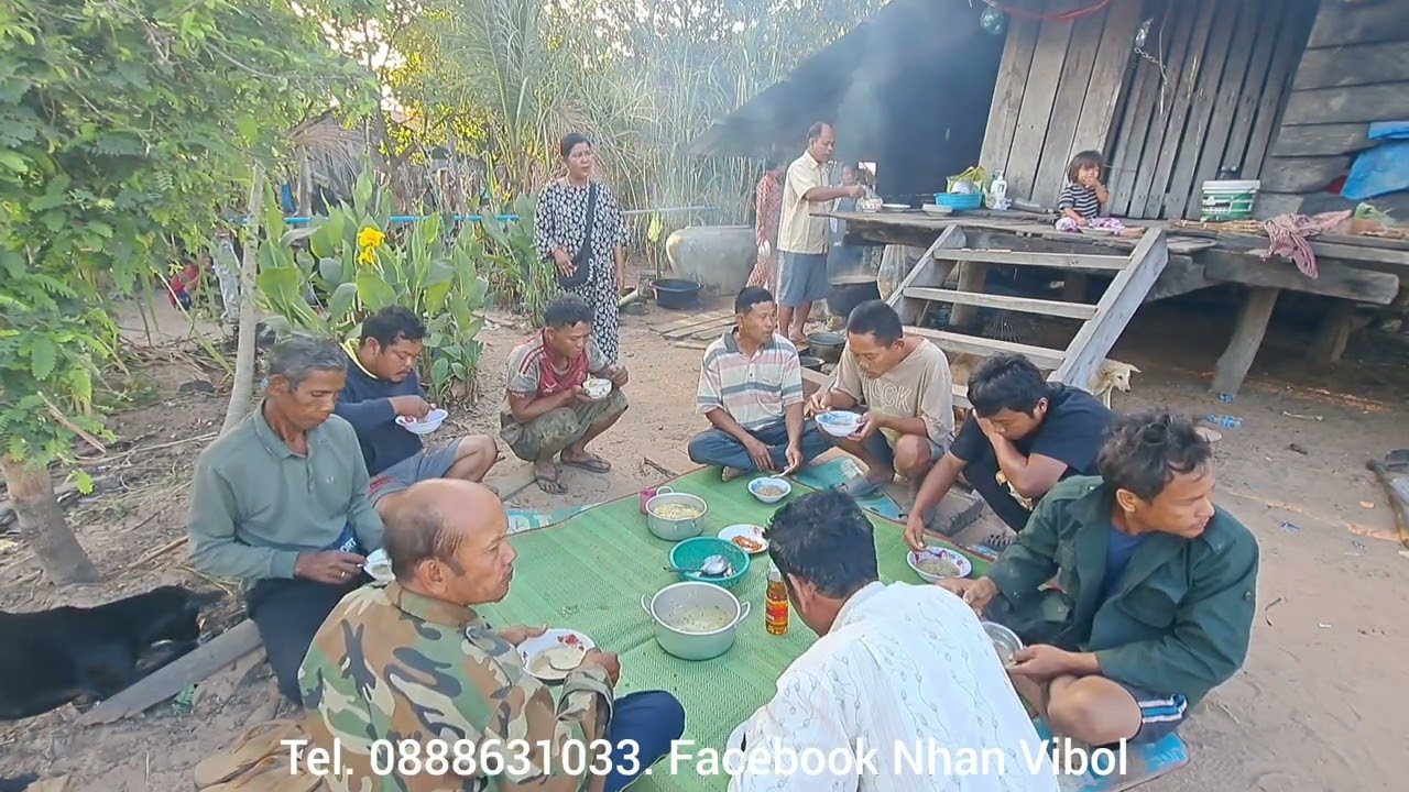 ថ្ងៃនេះដល់វគ្គលើកផ្ទះលោកយាយស្ងួតជំនួយថវិកាអ្នកមីងសុផល