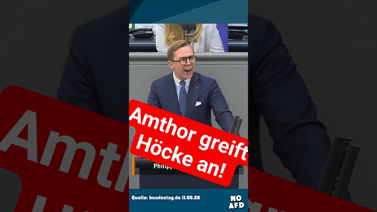 Amthor macht H&ouml;cke fertig