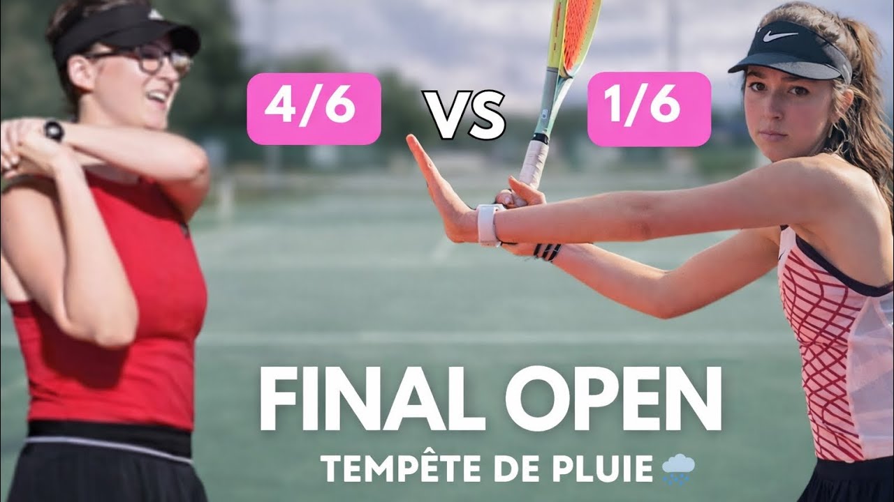Finale Open : combat avec tempêtes de pluie 😱