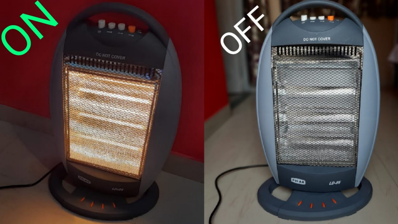 1200W 3Rod Halogen Room Heater With Movement System || Halogen Room Heater ||@TechMechGurutmg
