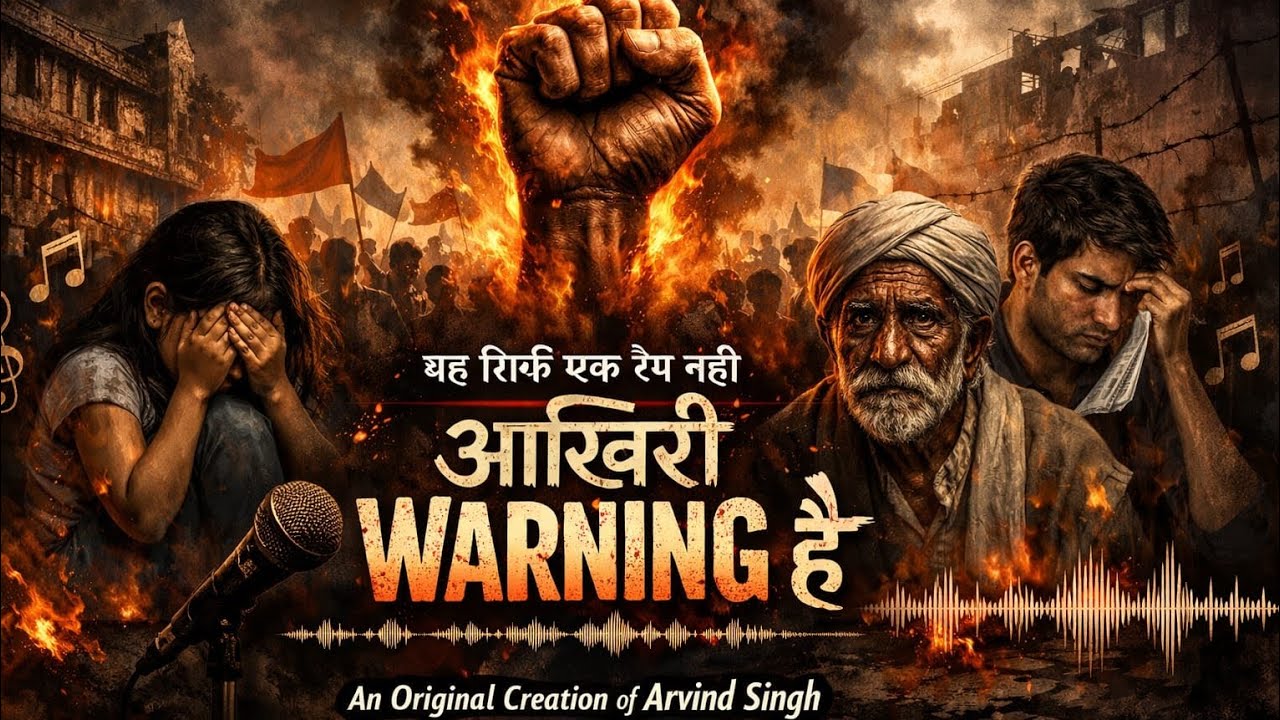 ये आख़िरी WARNING है | Enough Is Enough | Hindi Street Anthem Rap | Original |@ArvindSinghOriginals