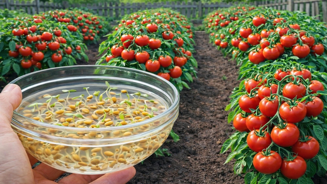 Meine Tomaten werden 2x so groß, wenn ich DAS vor der Aussaat mache!