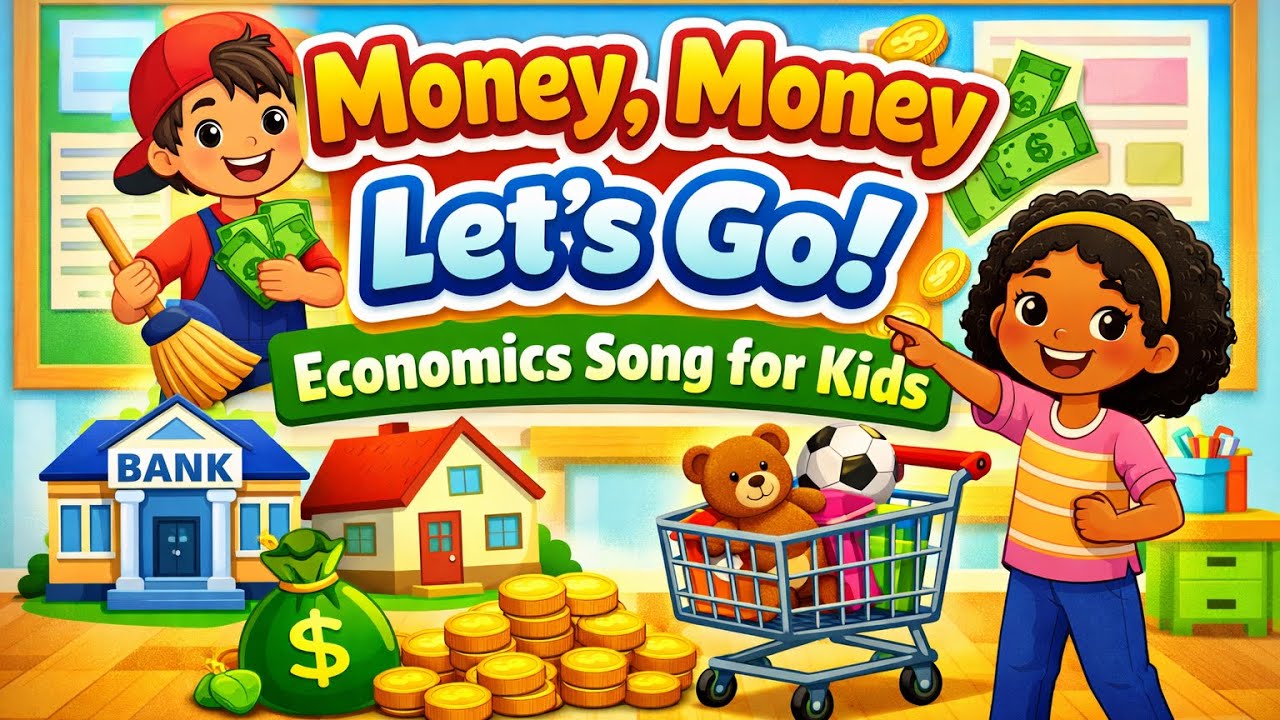 Money, Money, Let&rsquo;s Go! Economics Song for Kids