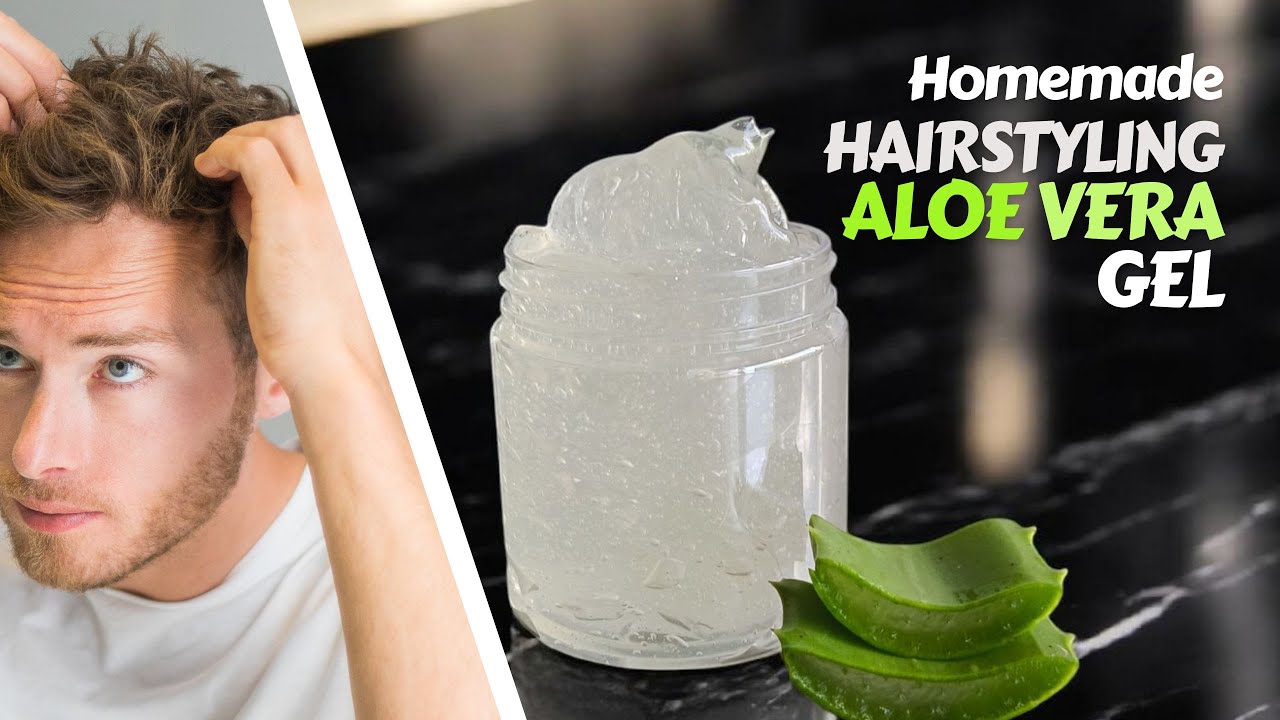 DIY Aloe Vera Hair Styling Gel | Easy Homemade Hair Gel for a Natural Hold