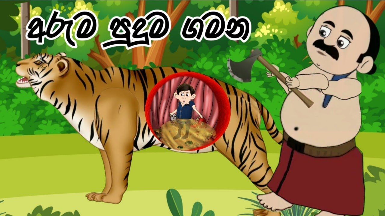 අරුම පුදුම ගමන /lama kathandara sinhala/sinhala cartoon/ kathandara/කතන්දර/lama kathandara