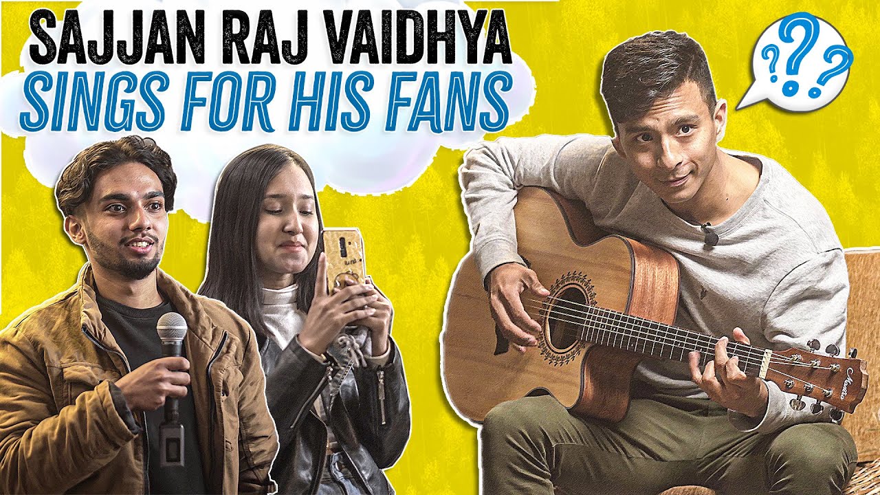 | Sajjan Raj Vaidhya Interacts With His Fans |