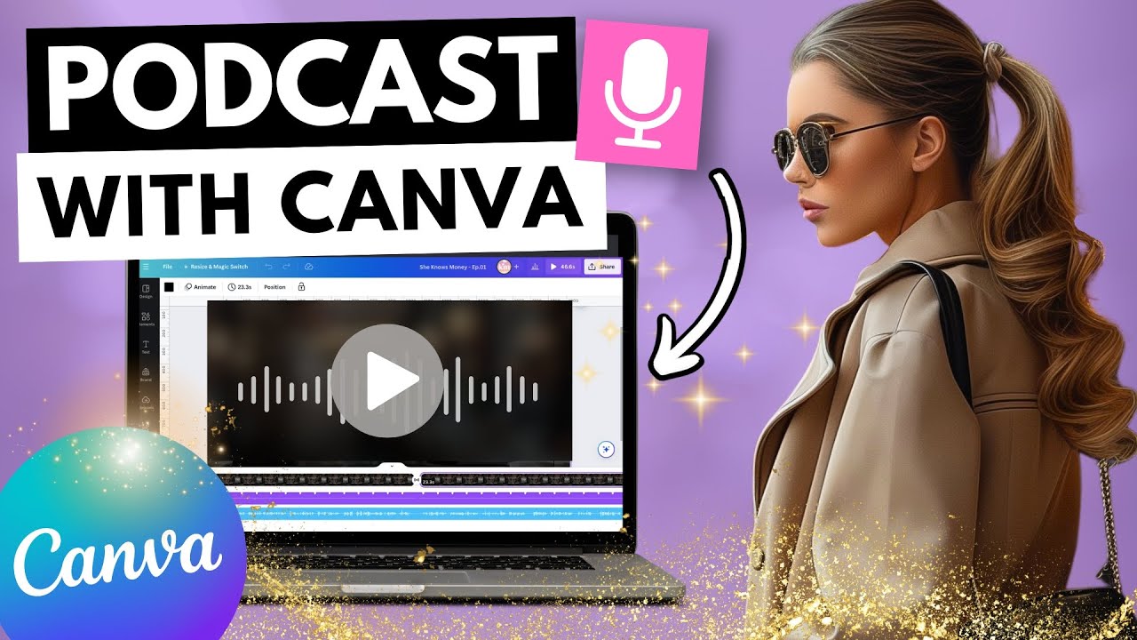 Complete Podcast Creator Toolkit in Canva | Covers to Audiograms