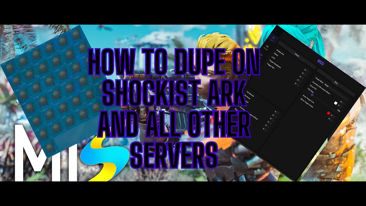 Shockist Ark Dupe Method | All Unofficial Dupe Method | Aimbot/ESP/Misc