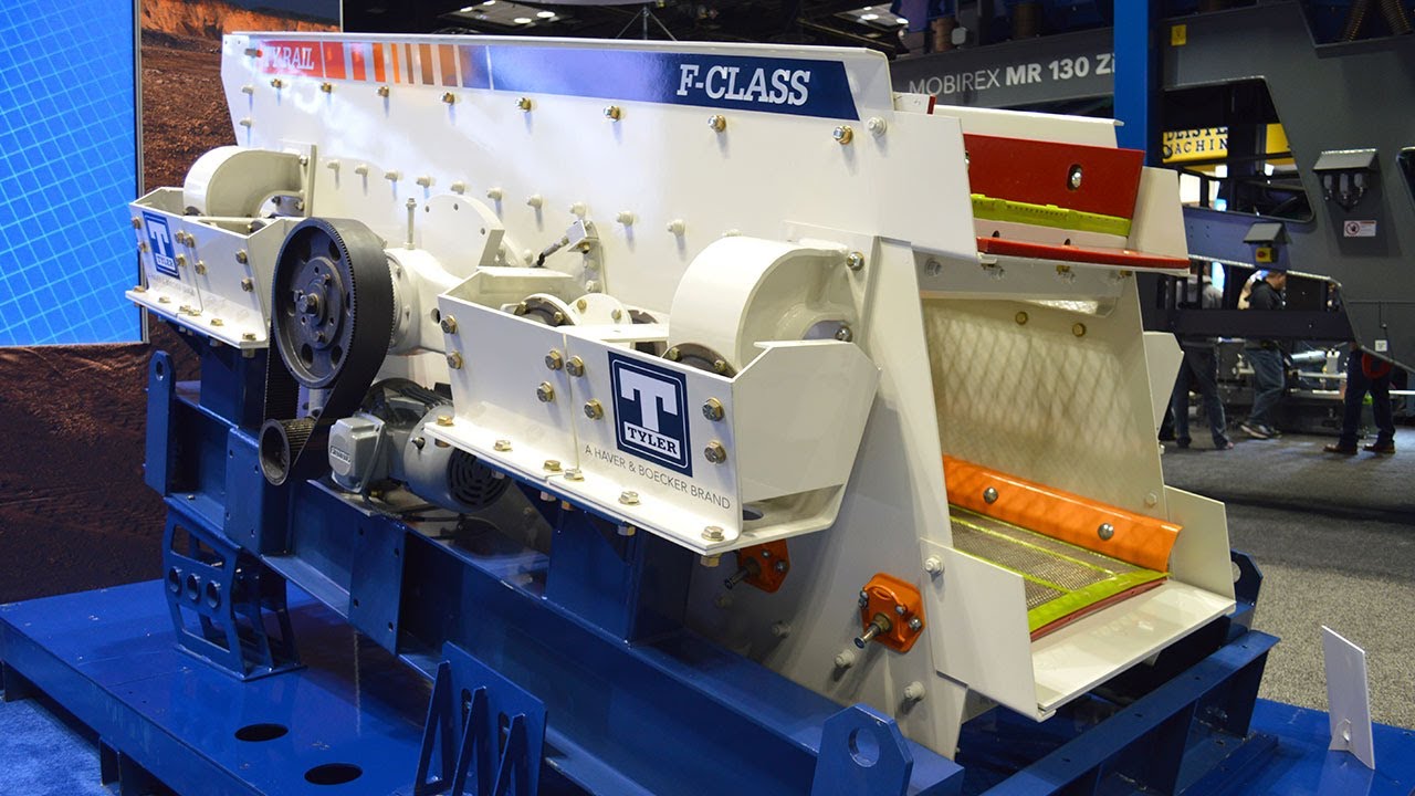 Haver & Boecker exhibits F Class vibrating screen at AGG1 2019