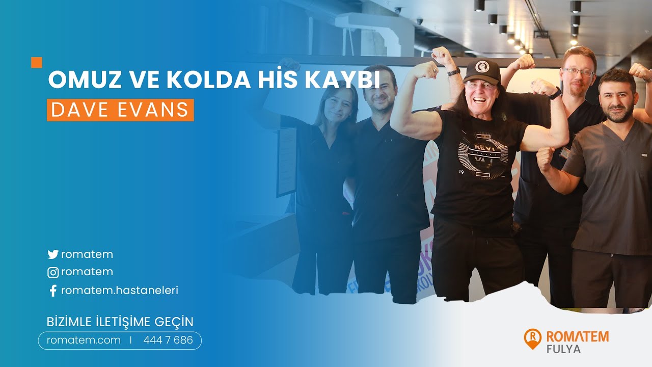 AC/DC Solisti Dave Evans Fizik Tedavi için Romatem'i Tercih Etti
