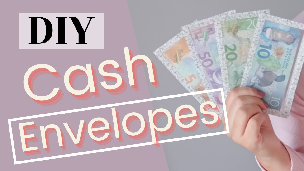 EASY DIY CLEAR CASH ENVELOPES