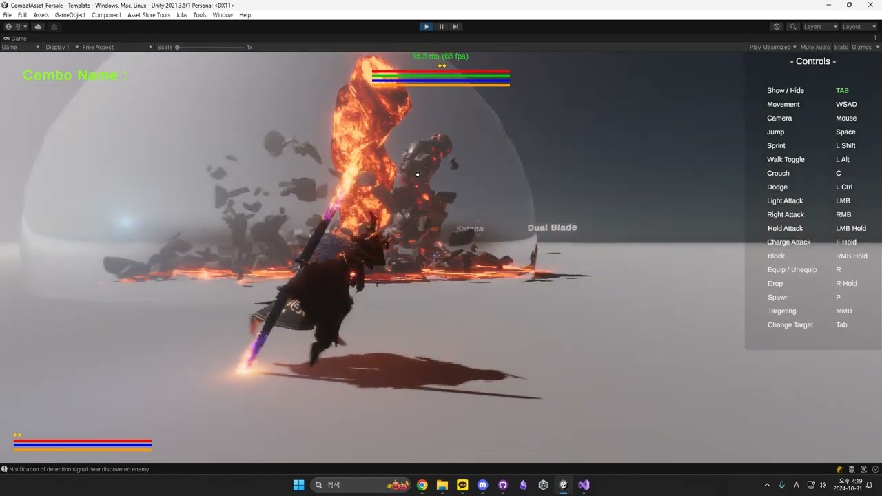 Combat System Template - Giant AI_Part.2