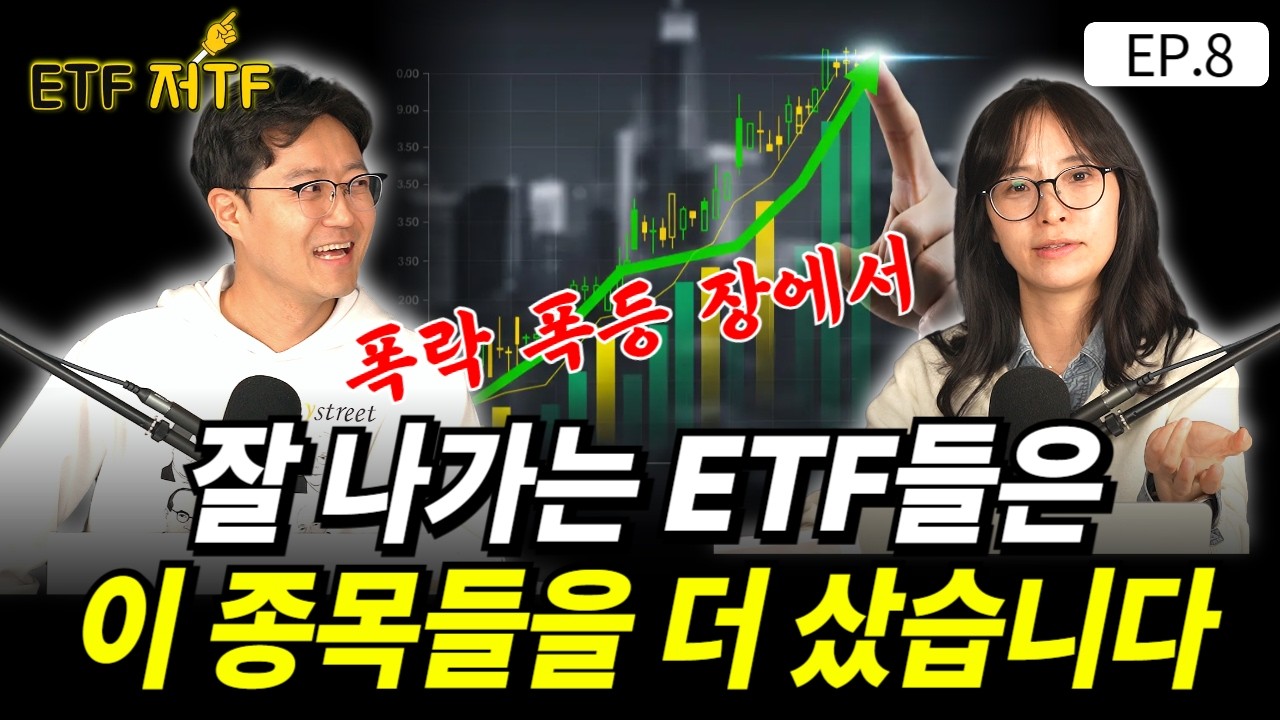 사자마자 상한가? 큰손들이 폭락 폭등장에서 열심히 바꾼 종목들 /  [ETF 저TF EP.08]