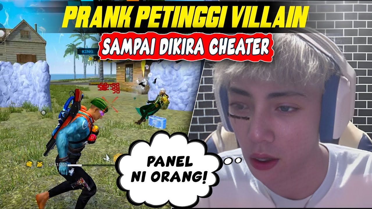 Prank Zar Petinggi Villain Sampai Di report Dan Dikira Cheater