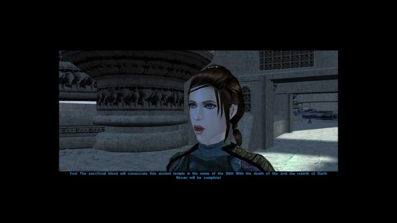 Star Wars Knights of the Old Republic Dark Side Ending