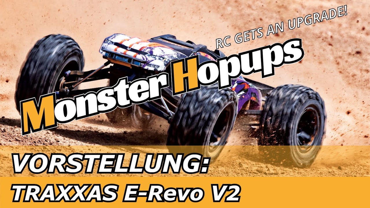 🆕 NEUER TRAXXAS E-REVO V2 2018 🆕