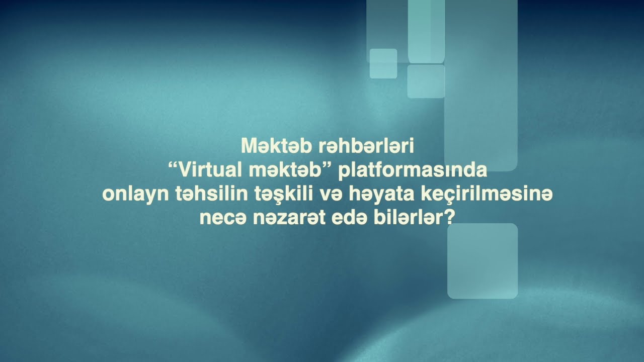 Məktəb rəhbərinin 