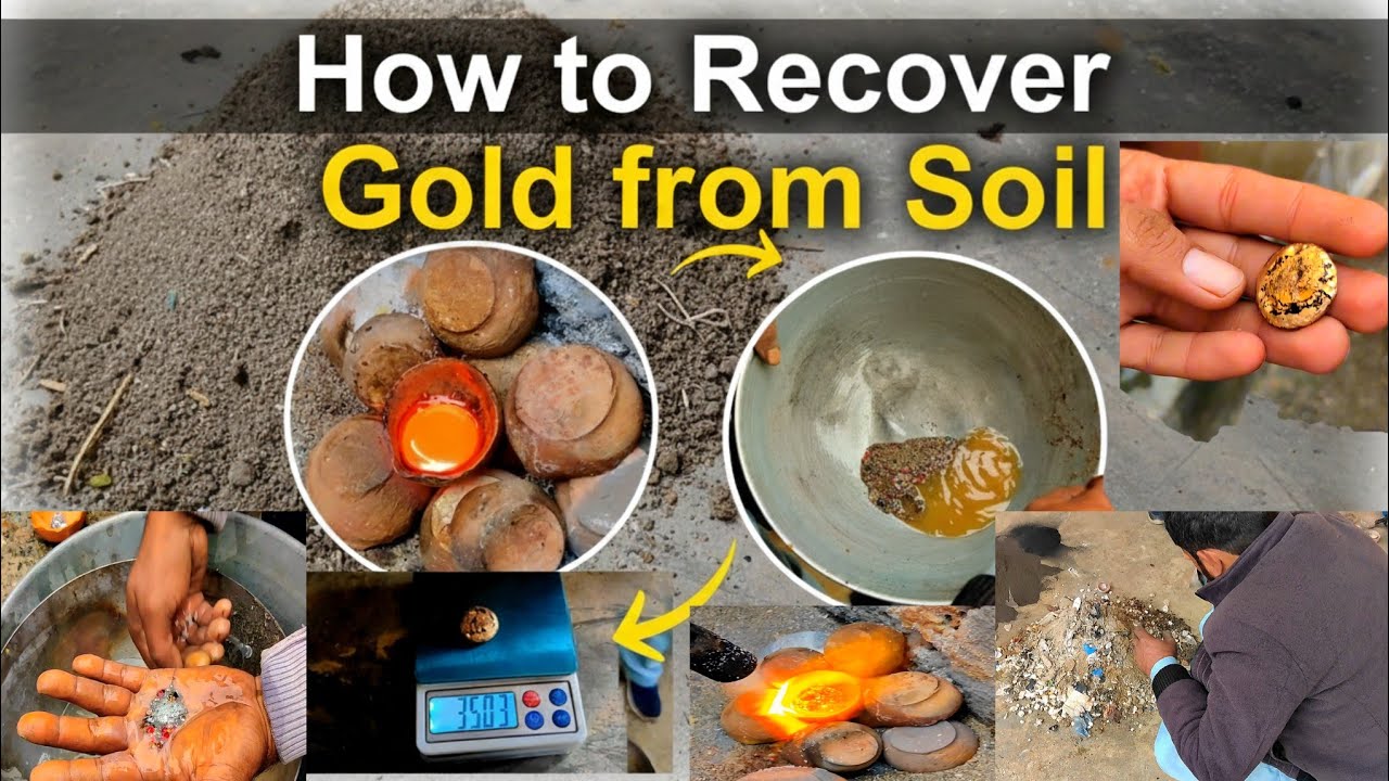 How to Recover Gold from Soil#GoldRecovery