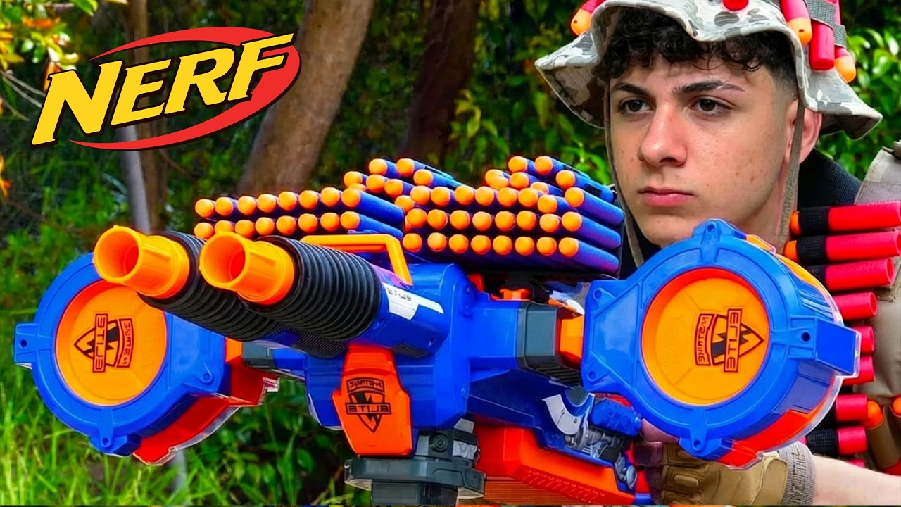 NERF SAVAŞINDA ORTALIK KARIŞTI!! 😱 | EmirhanCTN Tepki