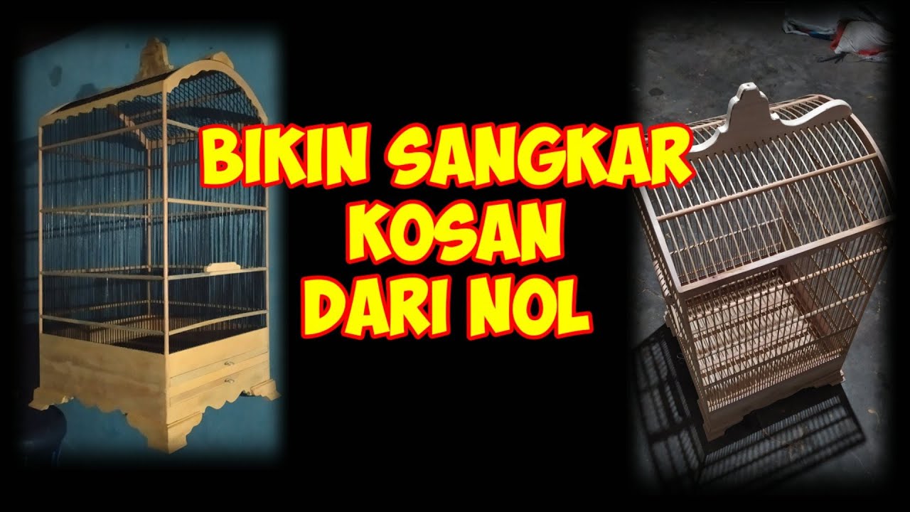 Bikin sangkar kosan 40x40 part1#cara bikin sangkar burung