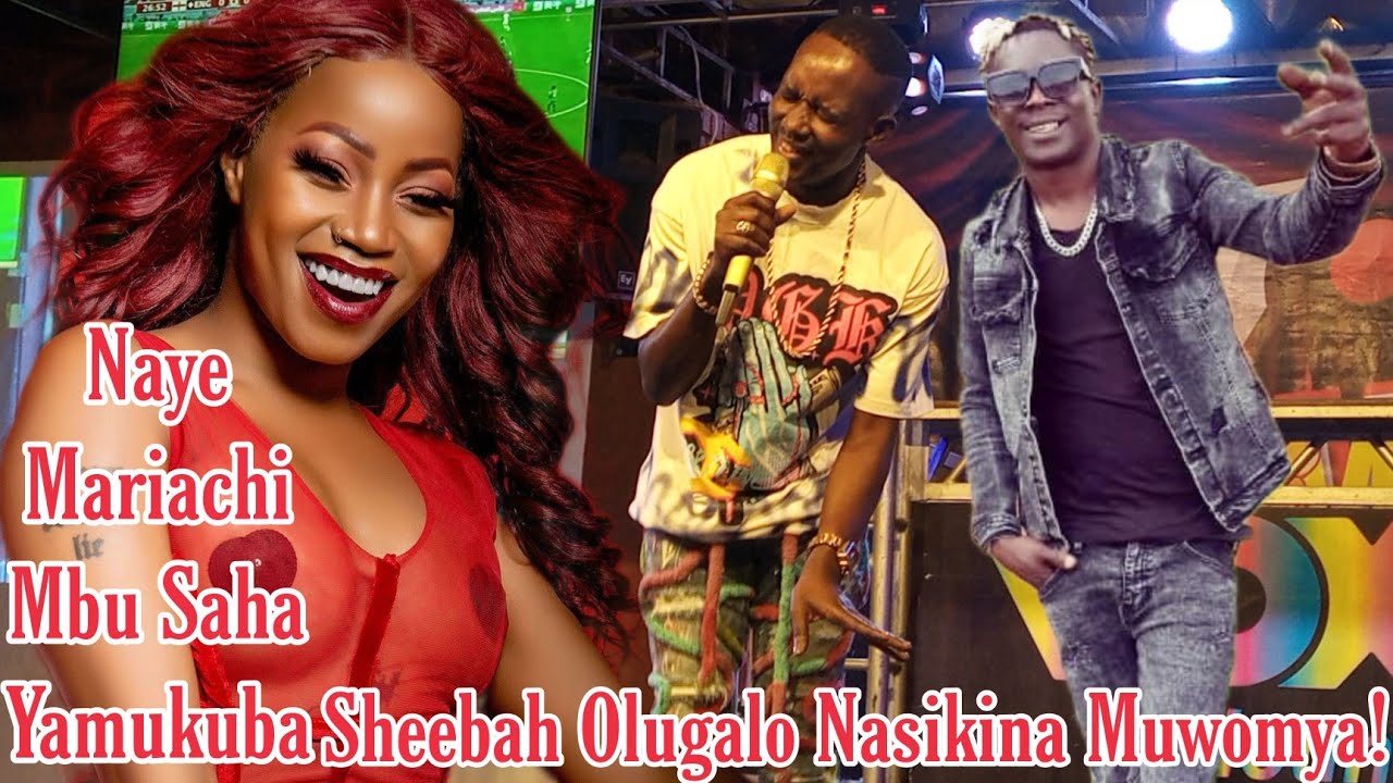 Mc Mariachi Comedy 2023 Amuyingide Sheebah King Saha  Yamukuba Olugalo Muwomya Mu Studio Nasiki..na