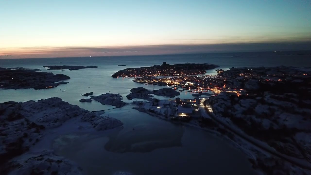 Marstrand - By winter sunset